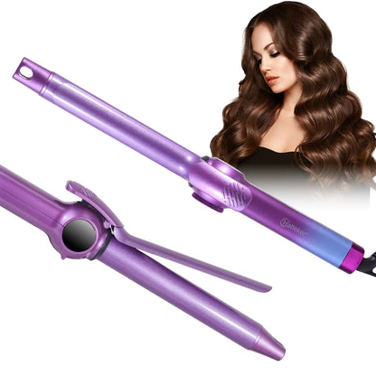Hatteker Portable Hair Curler Negative Ion Damage-Free Bangs Curler Home Use Hair Styling Tool