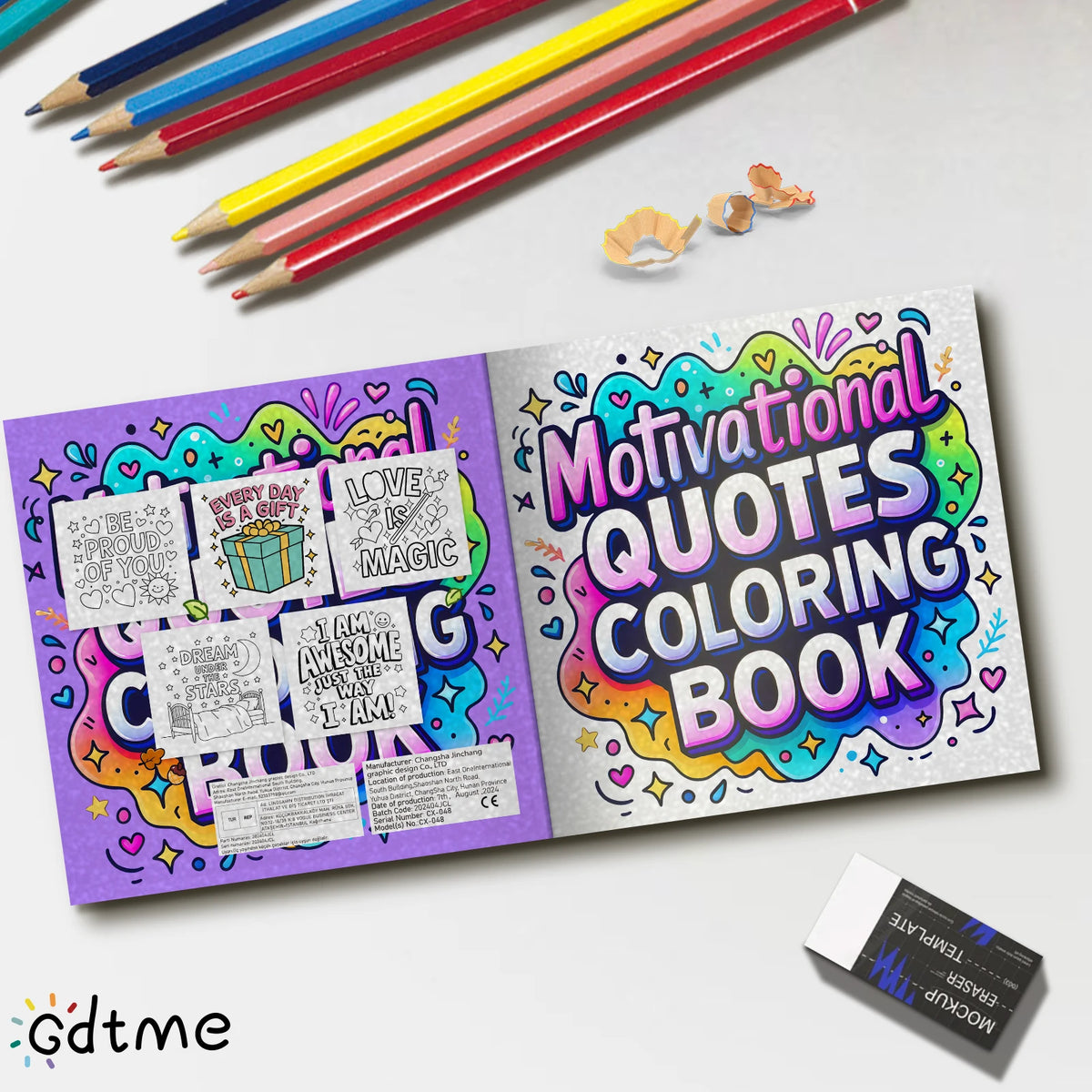Motivational QUOTES Coloring Book For Adults And Teen Featuring Cute Cozy Daily Activities For Relaxation (Cozy Spaces Coloring)
