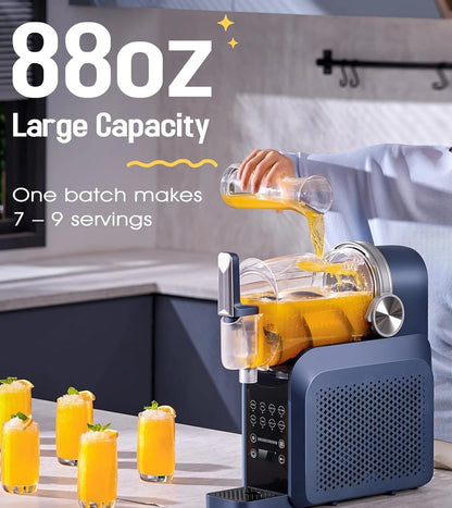 Slushie Machine   7-in-1 Slushie Machine with No Ice Needed   Countertop Slushy Maker for Home