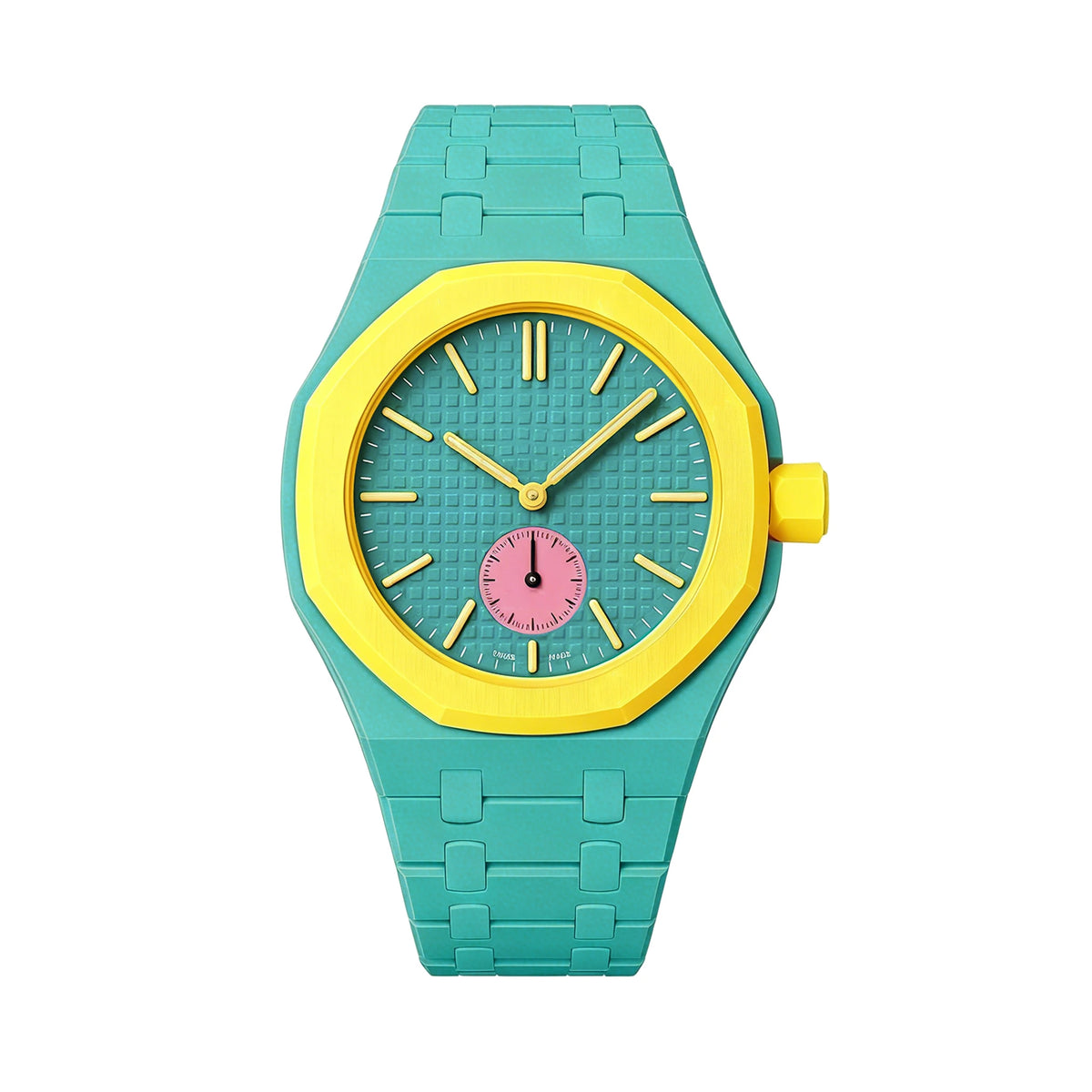 Bioceramic Strap＋Case For Swatch x AP Royal Pop Modification Kit Bracelet Replacement Biomaterials Band For Royal Pop Accessory