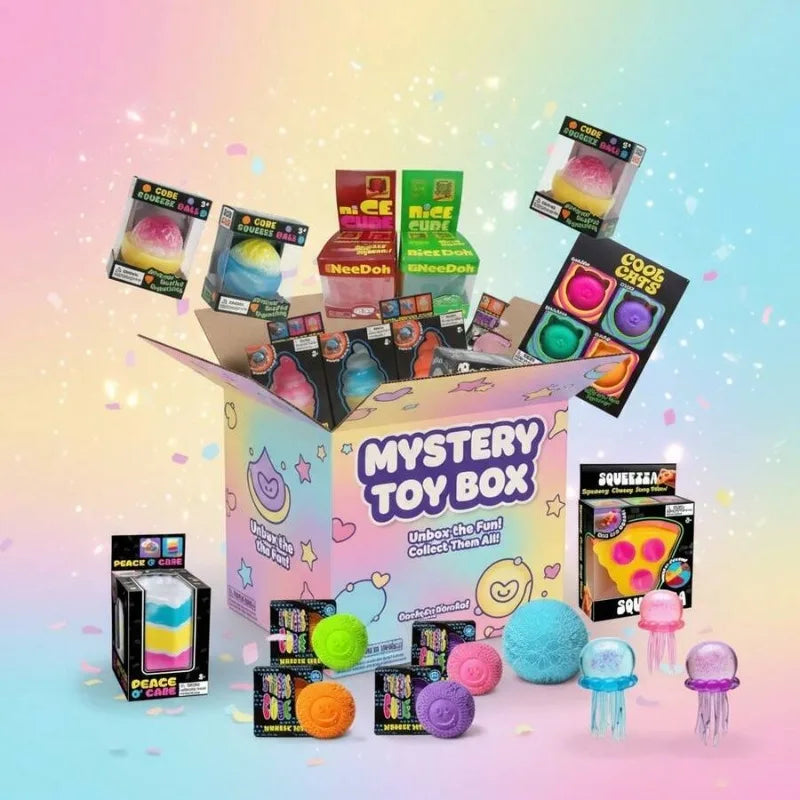 Cute Food Ocean Squishy Blind Box Random Surprise Squeeze Toys 1Pcs Guaranteed Lucky Stress Relief Fidget Toy Set