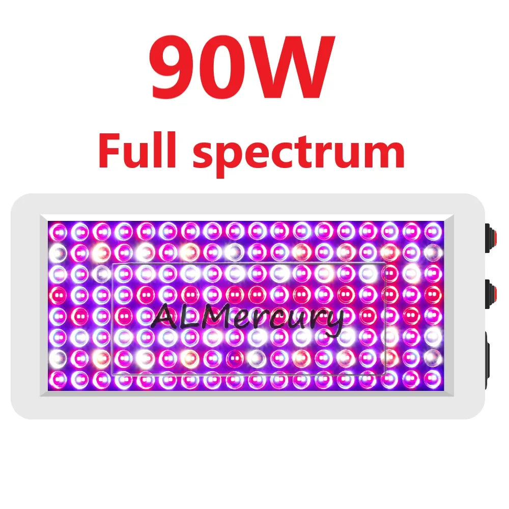 Full spectrum plant growth light dual mode switch suitable for greenhouse and a variety of plant growth waterproof plant light