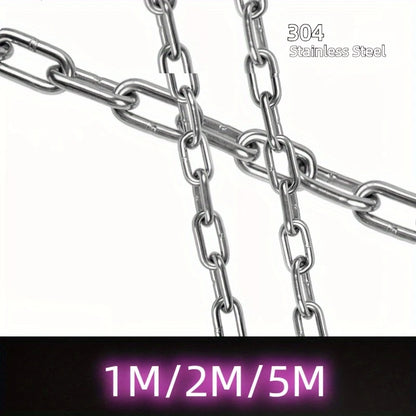 Chain, Hanging Chain, Lifting Chain, Clothes Drying Chain, Guardrail Anti-theft Chain, Stainless Steel Dog Chain