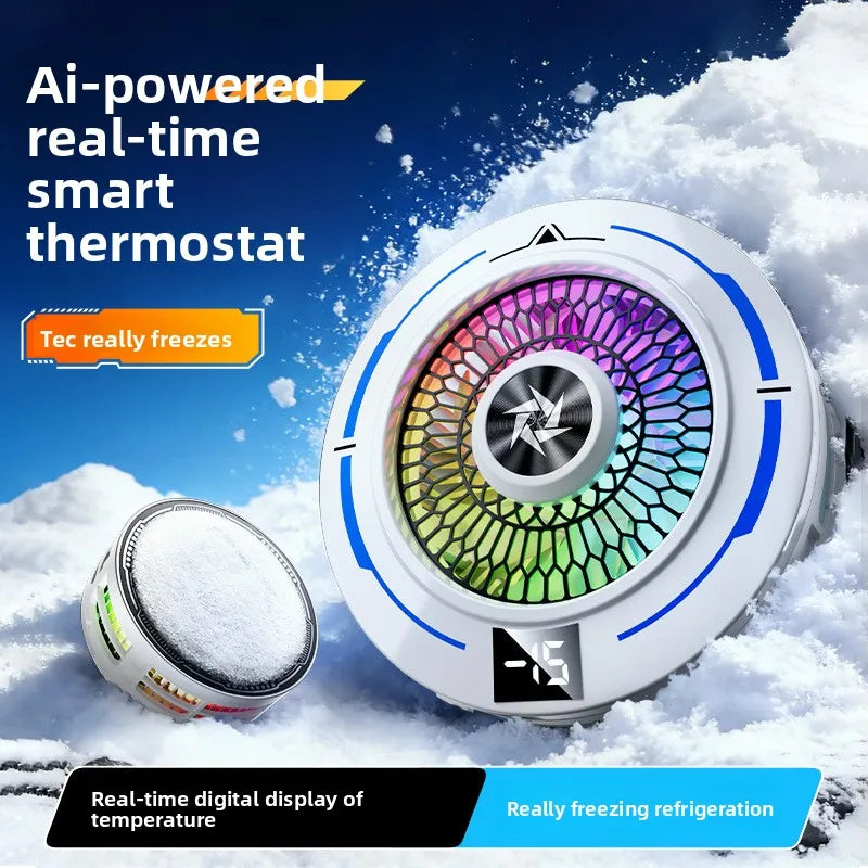 Phone Cooler Fan Gaming Portable Phone Cooling Fan for Mobile Phone Cooler Magnetic Cell Phone Cooler for Phone Cooler Gaming