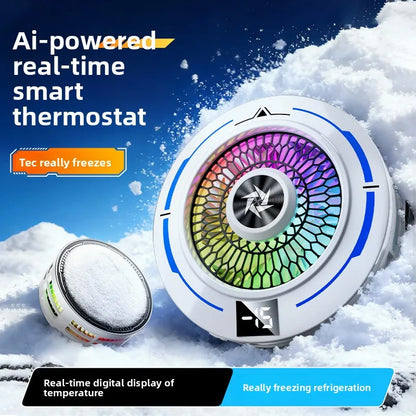 Phone Cooler Fan Gaming Portable Phone Cooling Fan for Mobile Phone Cooler Magnetic Cell Phone Cooler for Phone Cooler Gaming