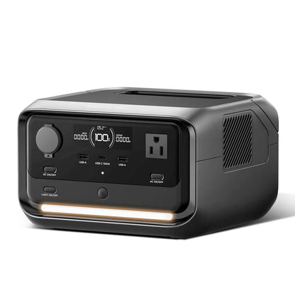 Portable Power Station River 3 Plus, 286Wh 760W | 1 Hr Fast Charging, LFP Battery, 10 MS UPS, Max expandable to, Customized