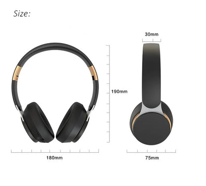 Wireless TV Headphones Bluetooth 5.0 USB Adaptor Stereo Headset Foldable Helmet Earbuds with Mic for Samsung TV PC Music