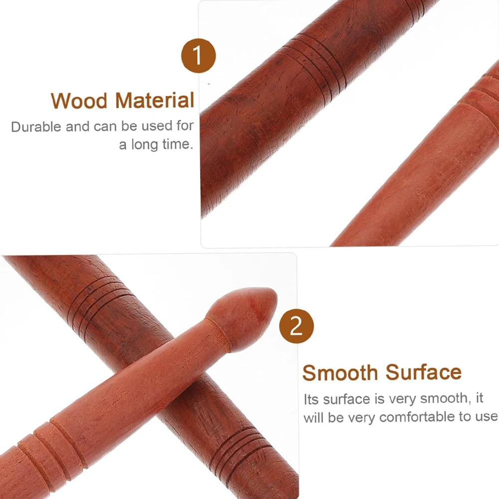 1PCS Acupoint Massage Pen, Traditional Wooden Acupressure Stick Reflexology Tool for Deep Tissue, Meridian Massage Tool for Body