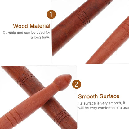 1PCS Acupoint Massage Pen, Traditional Wooden Acupressure Stick Reflexology Tool for Deep Tissue, Meridian Massage Tool for Body