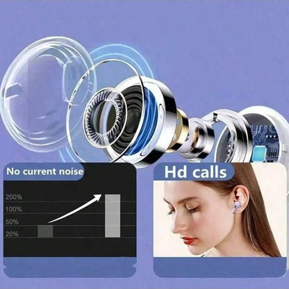 New TWS Bluetooth Headphones 9D Stereo Wireless Earphones InEar HiFi Earbuds HandsFree Headset With Microphone For Smartphone