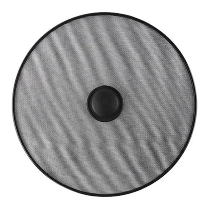 Anti-Splash Splatter Screen Fine Mesh Stainless Steel Anti Grease Lid With Handle Oil Splash Guard Frying Pan Use