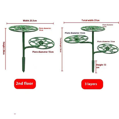 New 2/3 Layers Sunflower Flower Support Stand Plant Support Rack For Climbing And Grafting