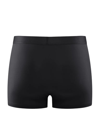 4 PCS Men's Underwear Soft Comfortable Boxers Shorts Antibacterial Cool Breathable Ice Silk 4 Colors SmoothVentilate Fashion