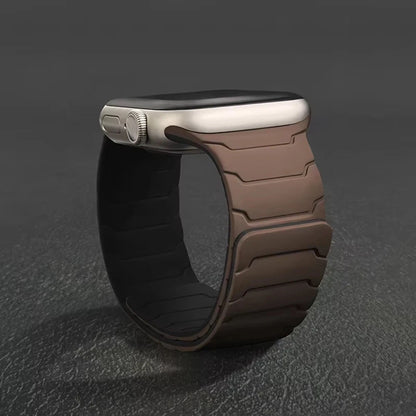 Silicone Magnetic Strap for Apple watch Bands 44mm 40mm 41mm 42mm 46mm 45mm 49mm correa iWatch Series 11 10 SE3 9 8 7 6 Ultra3 2