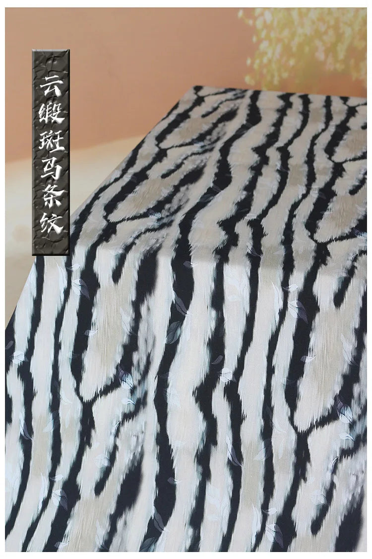 Digital Printed Rayon Fabric Summer By Meters for Women Dress Pajamas Cool Blankets Diy Sewing Soft Smooth Floral Textile Cloth