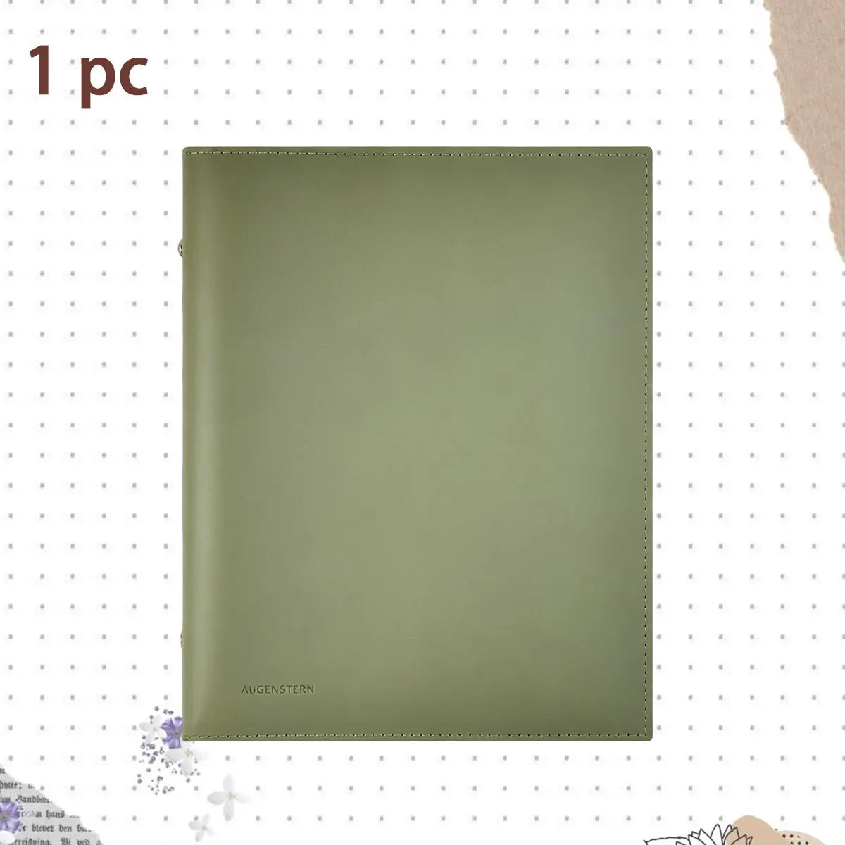 PU Leather Loose-Leaf Notebook A5 Size Waterproof Soft Leather Cover Diary Removable Pages Notebook for Office  School Supplies