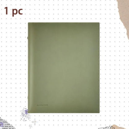 PU Leather Loose-Leaf Notebook A5 Size Waterproof Soft Leather Cover Diary Removable Pages Notebook for Office  School Supplies