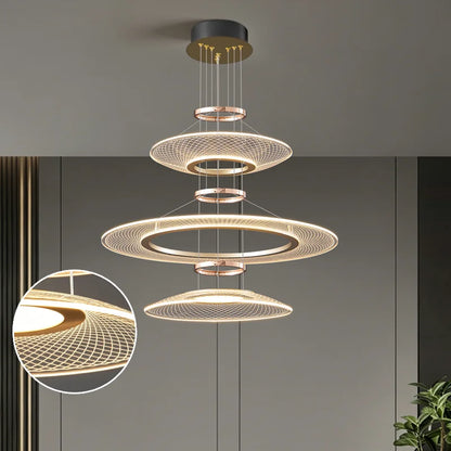 Living Room Pendant Light Duplex Staircase Pendant Light Villa for Dining Table Hanging Lamp Living Room Chandelier