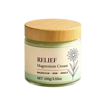 Total Magnesium Cream for Daily Body Massage Moisturizing Body for Joint Feet Hands Legs Muscles Soothing Care