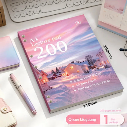 American Style Lined Thick Notebook Aesthetic Journal Back To School for Student College Office Note‑Taking Diary Writing
