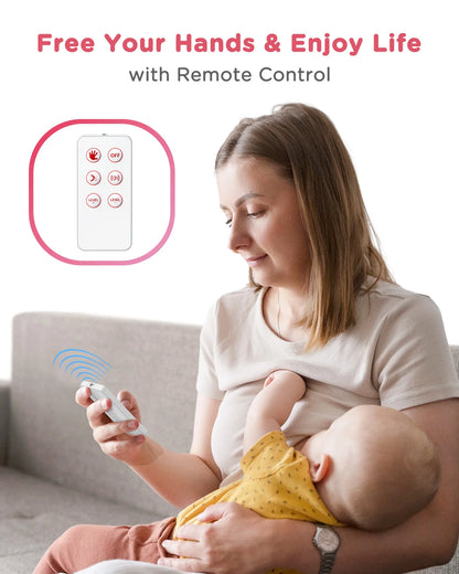 2 Pcs Electric Wearable Breast Pump 1200mAh USB Chargable Silent Milk Extractor Painless Automatic Milker Comfort Breastfeeding