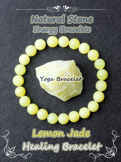 Original Natural Stone Beads Bracelet Men Women Reiki Blue Apatite Lapis Lazuli Amethyst Yellow Tiger Eye Beads Bracelet Jewelry