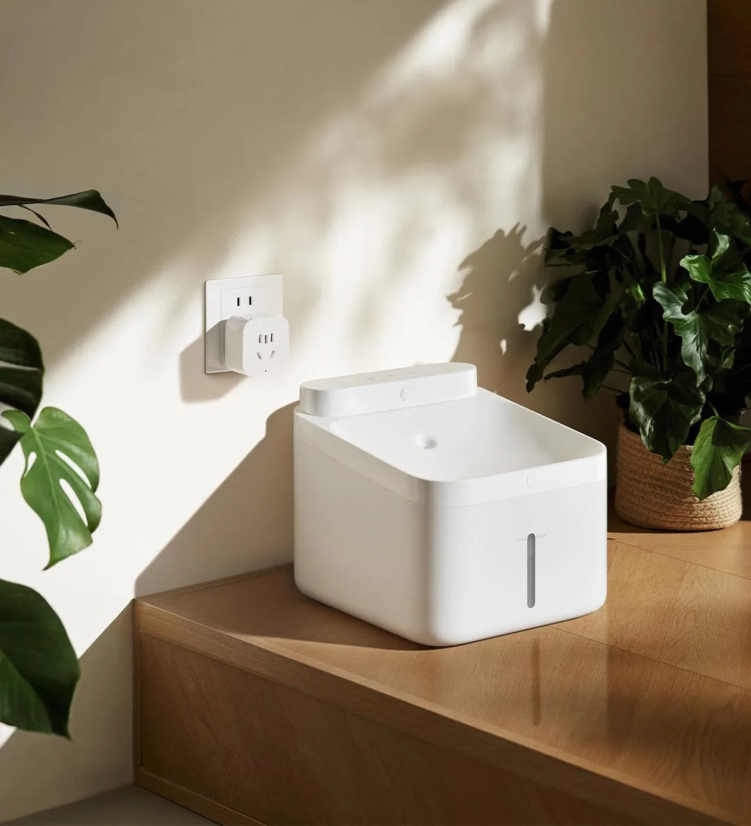 New MiIJIA Smart Pet Drinking Fountain 2 3L Capacity Wireless Water Pump Automatic Sensing Cats and Dogs Long Battery Life - CN