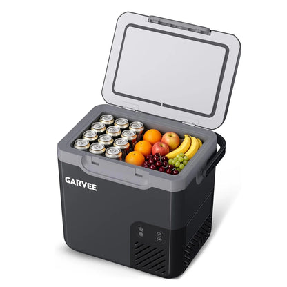 Car Refrigerator, 13QT(12L)/19QT(18L) Car Fridge Portable Freezer Compressor Electric Cooler, Portable Refrigerator, Rapid Freezing, -4°f to 68°f, 12/24V Can, Built-in Light