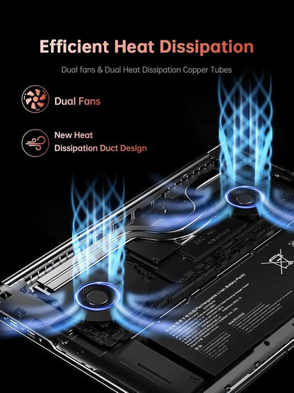 ACEMAGIC 16Inch Gaming Laptop AMD Ryzen 9 6900HX 16GB LPDDR5 512GB NVMe SSD FHD IPS Display Radeon 680M Graphics WiFi6 BT5.2