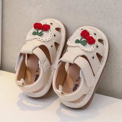 Squeaky Baby Shoes Summer Kids Shoes Baby Boy Shoes Squeakers Anti Slip 0-2 Years Squeaky Sneakers Girl Sandals Toddler Shoes