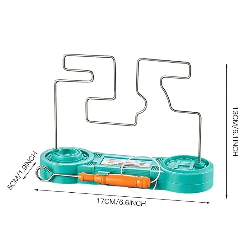 Kids Electric Shock Toy Education Electric Touch Maze Game Party Funny Game Science Experiment Toys for Children Best Gift
