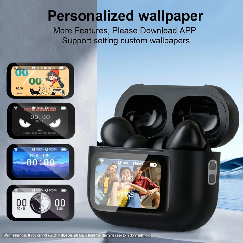 Choice ERAZER Airs Pro Wireless Bluetooth Earphones Touch Screen Headphones HiFi Stereo Sound Earbuds Gaming Headsets HD Call