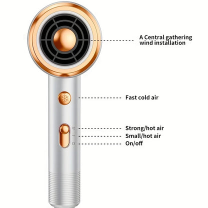 5 in 1 Professional Hair Dryer Powerful with Hot and Cold Air