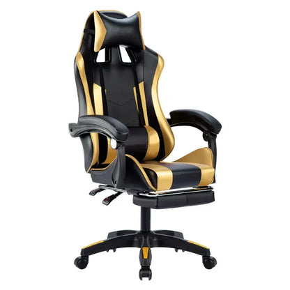 Factory Revolving Gaming Race Chairs for Gamer With Footrest