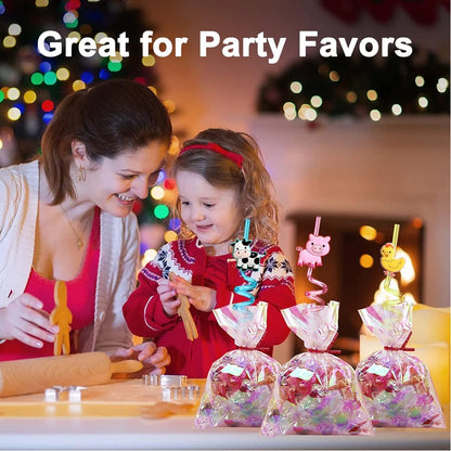10/20/30pcs Reusable Farm Animal Drinking Straws Party Supplies Chickens Sheep Horses Cows Pigs Barns Farms Birthday Party Decor