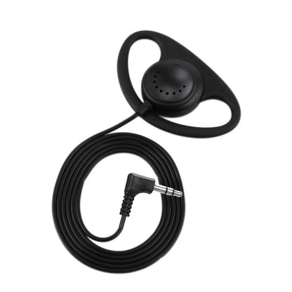 Earhook Wired Earphones Single Side Earphones Portable Headphone 3.5mm Interface Suitable For Phone PC No PTT Microphone