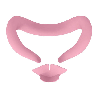 Silicone VR Face Cover for Meta Quest 3 Silicone Eye Mask Sweatproof Mask Face Cushion Replacement for VR Glasses Accessories
