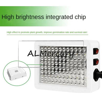 Full spectrum plant growth light dual mode switch suitable for greenhouse and a variety of plant growth waterproof plant light
