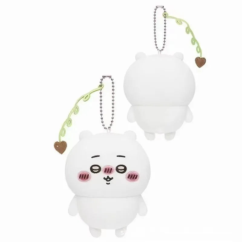 Kawaii Cartoon Keychain Bag Charm Cute Anime Figure Keyrings Pendant Backpack Accessories Party Favor Holiday Gift