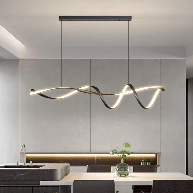 Modern Glass Home Decor LED Lights Pendant Light Lamps for Living Room Chandeliers for Dining Room Hanging Light Indoor Lighting
