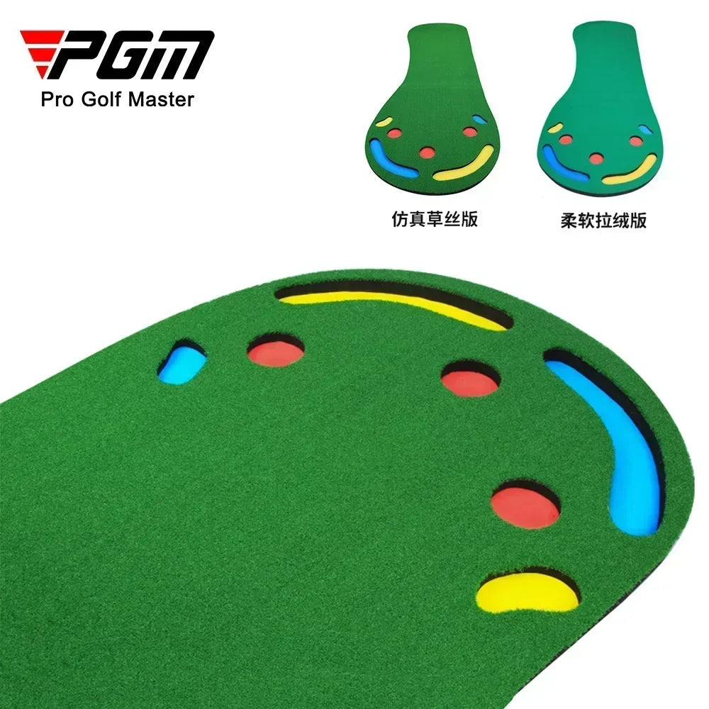 PGM Golf Green Home Golf Putting Mats Golf Putting Practice Equipment Professional Indoor Putting Practice Trainer