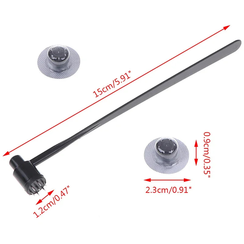 Chineses 7 Star Needle & Plum Blossom Dermal Hammer Seven Star Acupuncture Needle Set Replaceable Needle Heads
