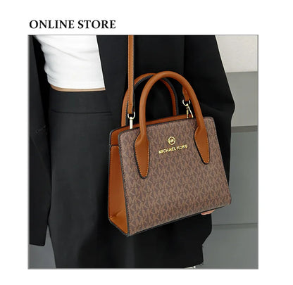 New Michael Kors Women's Fashion Casual Cross Shoulder Bag MK Handbag Business Travel Bag Multi Functional Letter Bag