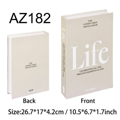 Luxury Fake Books Home Decoration Accessories for Living Room Fashion Fake Book Storage Box Simple Nordic Coffee Table Books