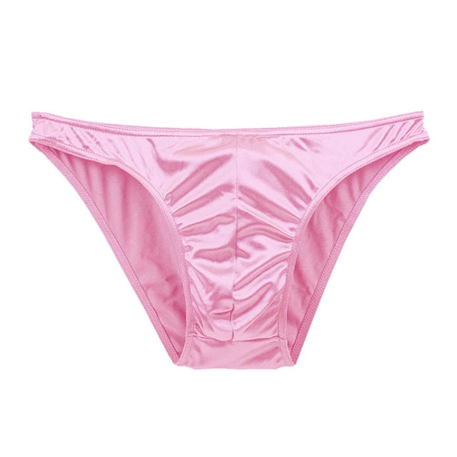 Men's Panties Couple Underwear Men Large Size Pant  Gay Comfortable Sexy Underpants High Quality Briefs Satin Silky Multicolor