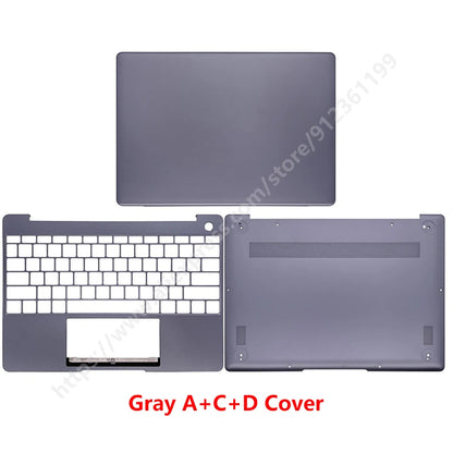 NEW For Huawei MateBook 13 WRT-W19 WX9 WRTB-WAH9L HN-W19R Laptop LCD Back Cover Front Bezel Palmrest Bottom Case Laptop Frames