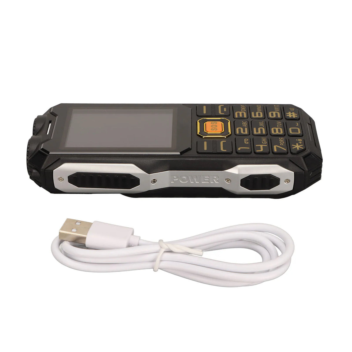 Senior Cellphone 2G 2.6in  16800mAh High Volume Elderly Mobile Phone With Charging Line for Calling 2G Senior Cellphone