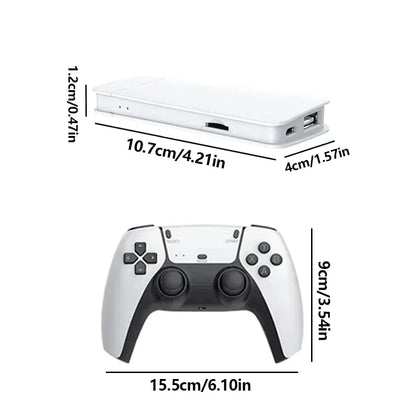 M15 Game Stick Mini TV Handheld Game Classic 4K Retro Game Wireless Controllers HD Output Gaming Console for PS1 Arcade