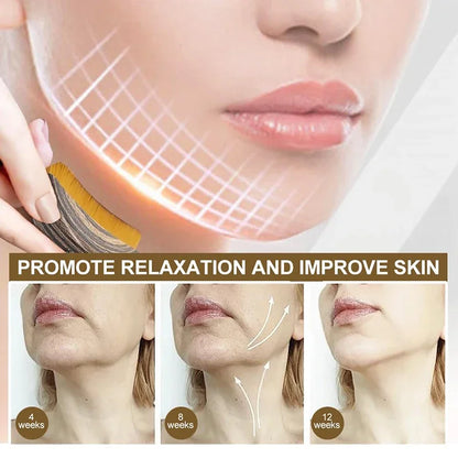 Massager Lymphatic Contour Face Brush Chin Jawline Sculpting Drainage Massager Face Ergonomically Designed Fit Skin Precisely