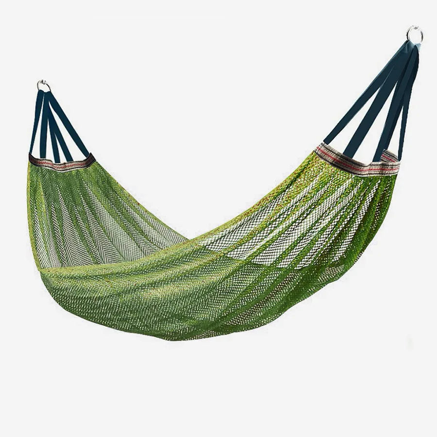 Outdoor Mesh Hammock Swing, Portable Camping Hammock, Lightweight Travel Gear for Outdoor Adventures